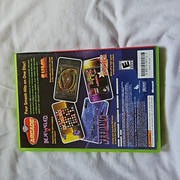 1/2 PRICE🔻Xbox 360 Pop Cap Arcade Vol 1 - Picture 2 of 6